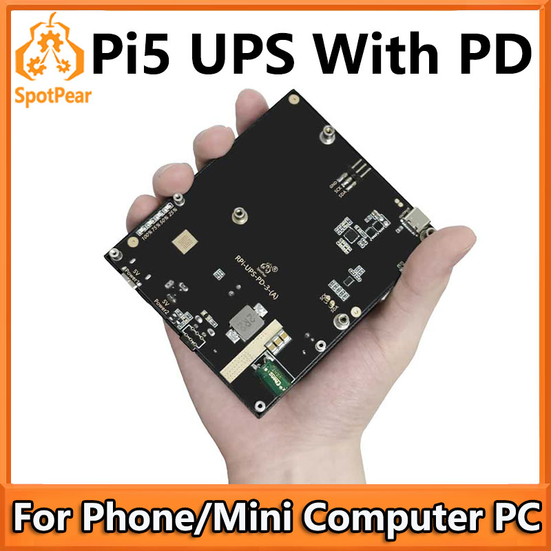 Pc Power Supply - UPS para Raspberry Pi 5 /