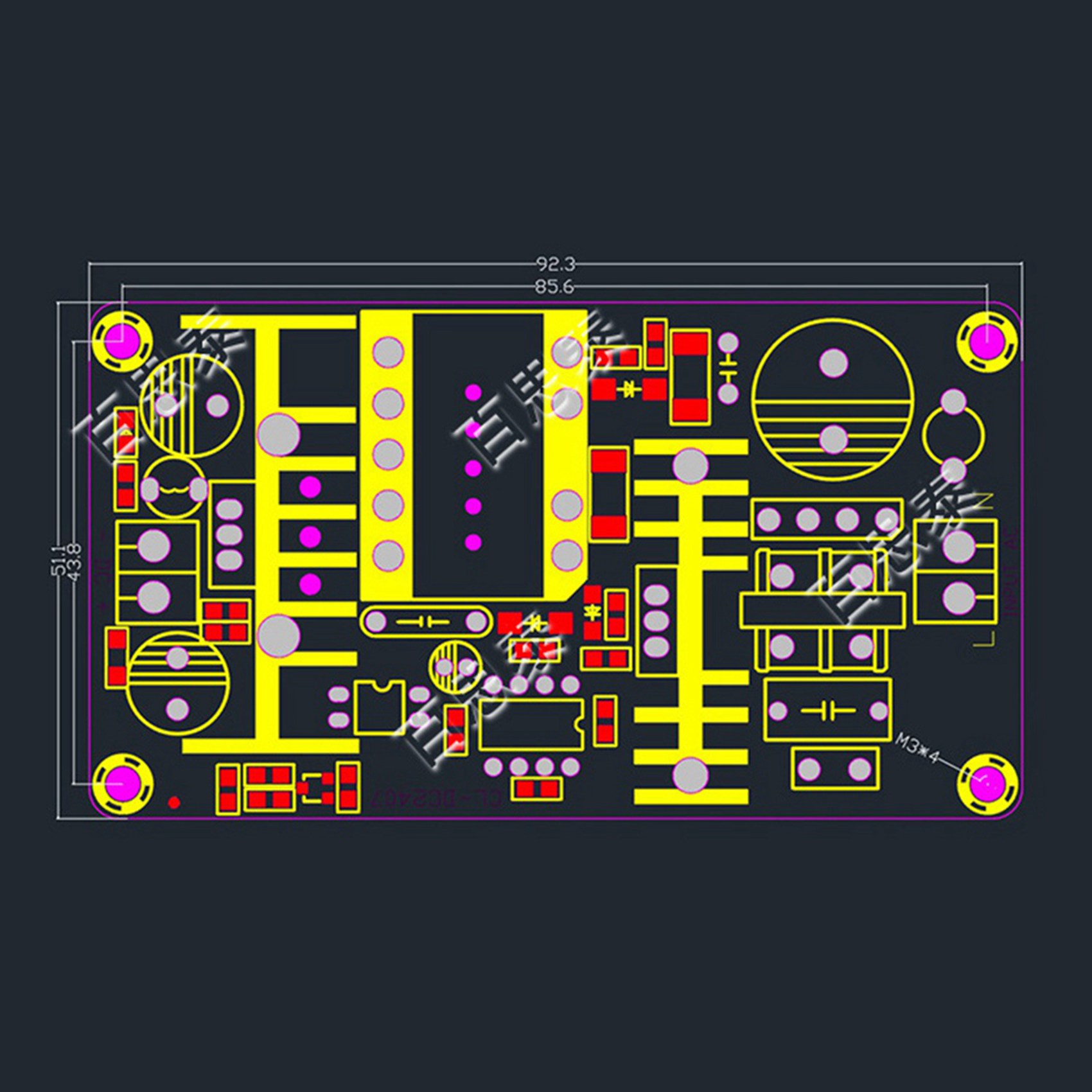 Dc Power Supply 12V - 【PUBLICIDAD】5X Placa de fuente de alimentación