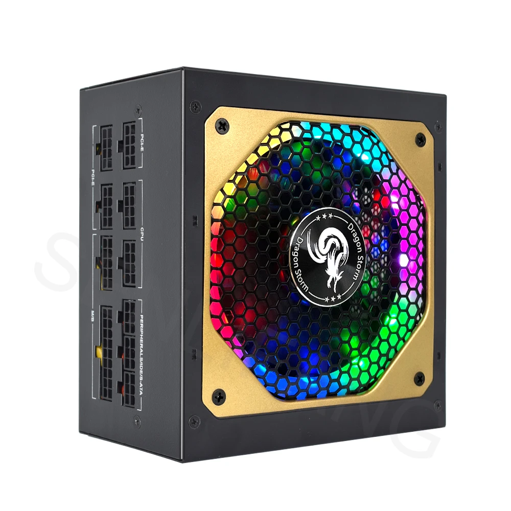 ATX 850W Modular completo RGB  - Modular Power Supply reseña y precio