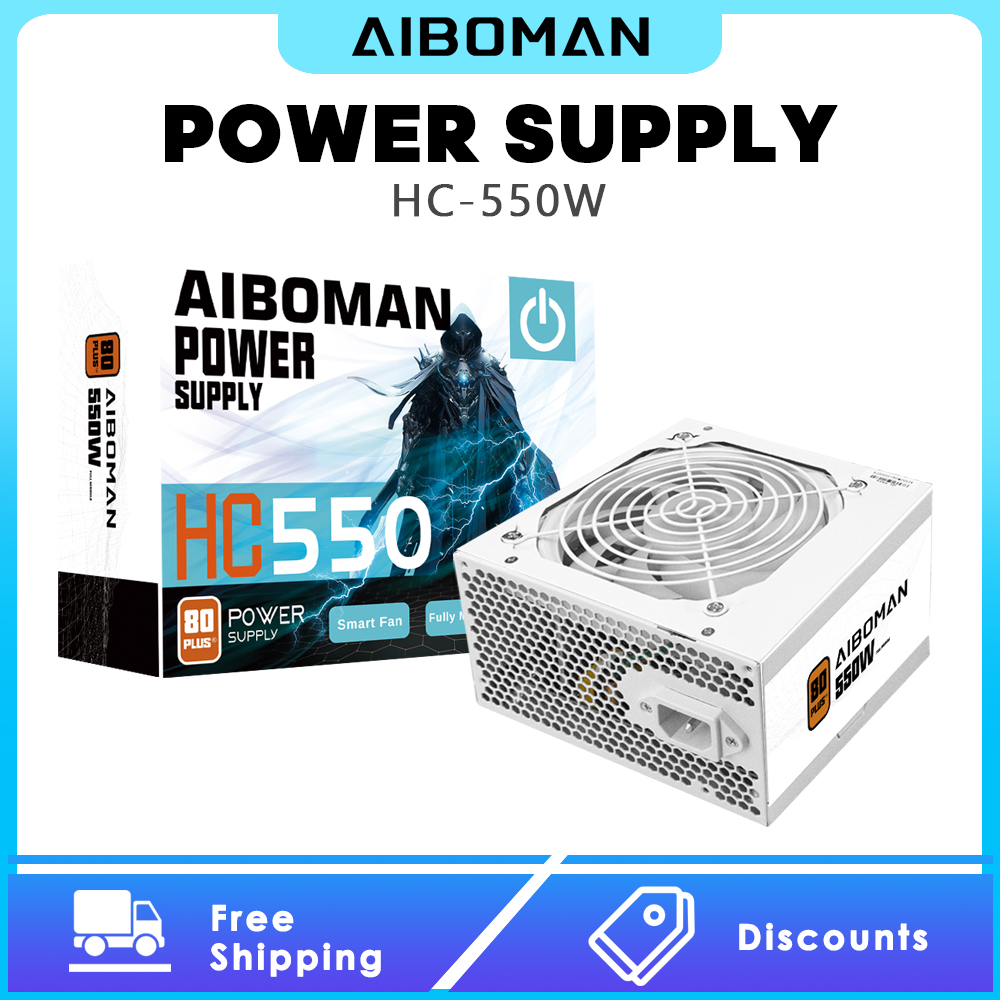 Fuente de Alimentación AIBOMAN - Power Supply 750W reseña y precio
